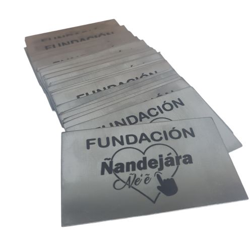 Etiqueta Metálica